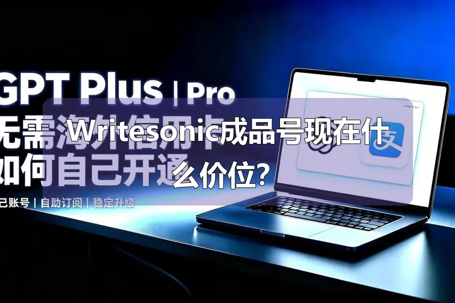 Writesonic成品号现在什么价位?